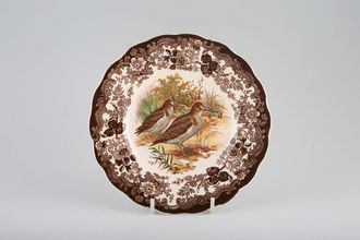 Palissy Game Series - Birds Tea / Side Plate woodcock 7"