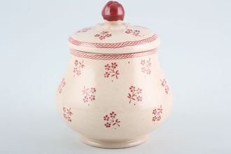 Laura Ashley/Johnson Bros Petite Fleur - Pink Sugar Bowl - Lidded (Tea)
