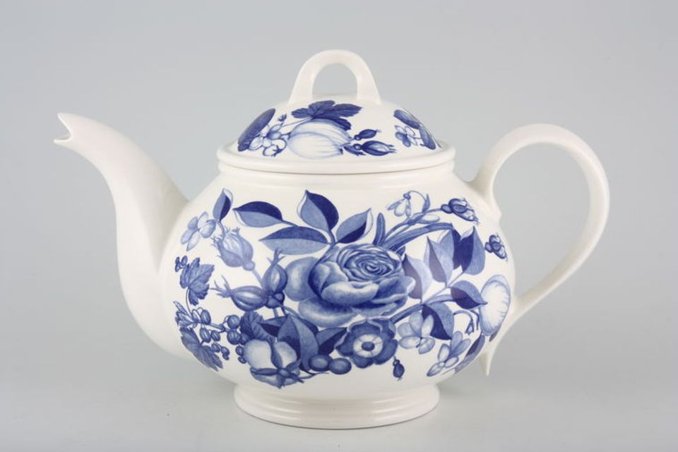 Portmeirion Harvest Blue Teapot 2 1/4pt