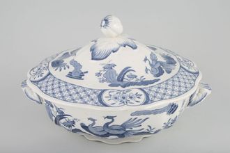 Sell Furnivals Old Chelsea - Blue Vegetable Tureen with Lid Round