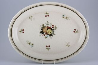 Royal Doulton Cornwall - thick line - L.S.1015 Oval Platter 16 1/4"
