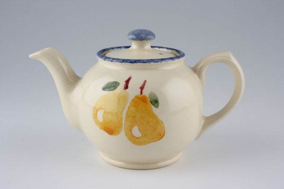 Poole Dorset Fruit Teapot Pear - New Style 3/4pt