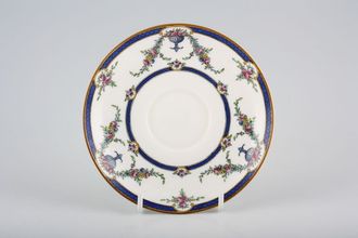 Royal Worcester Rosemary - Blue Tea Saucer 5 5/8"