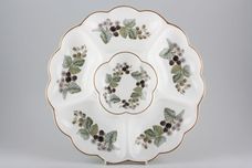 Royal Worcester Lavinia - White Hor's d'oeuvres Dish 6 compartment crudite dish 13 1/2" thumb 1