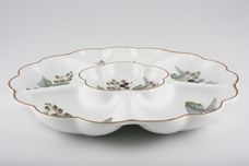 Royal Worcester Lavinia - White Hor's d'oeuvres Dish 6 compartment crudite dish 13 1/2" thumb 2