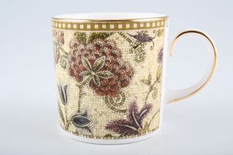 Wedgwood Floral Tapestry Coffee / Espresso Can 2 5/8" x 2 5/8"