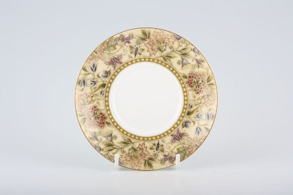 Wedgwood Floral Tapestry Coffee Saucer 5 1/2"