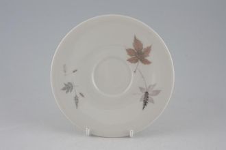 Royal Doulton Tumbling Leaves - T.C.1004 Tea Saucer Deeper - later style also for soup cup saucer 6"