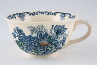 Masons Fruit Basket - Blue Teacup Low cup 4" x 2 1/8"