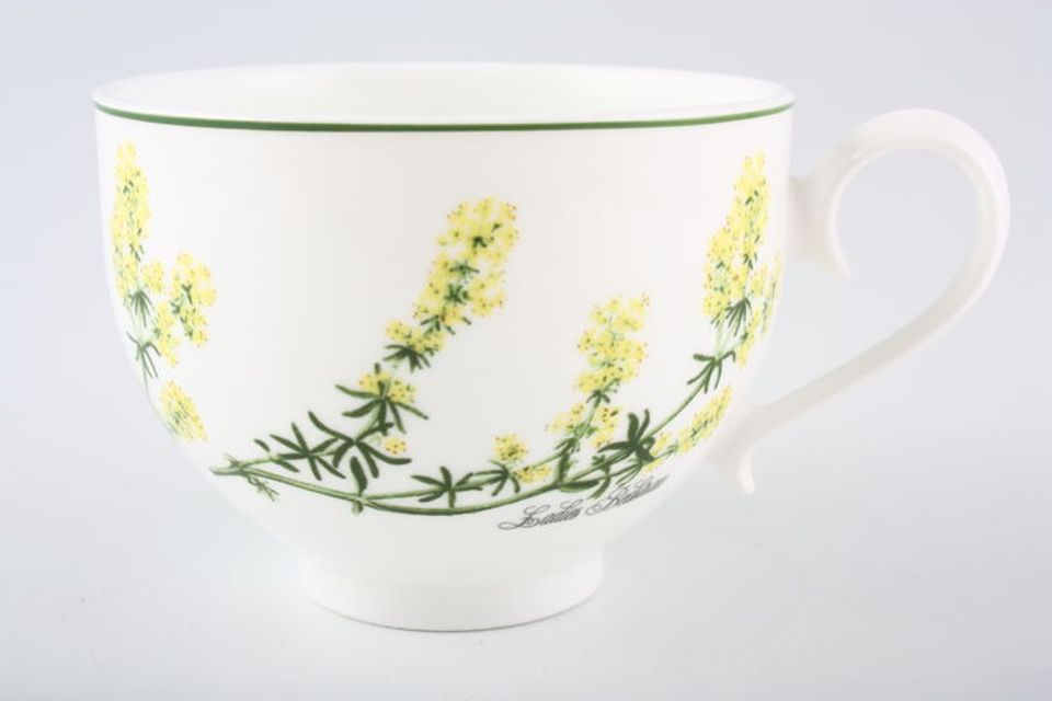 Portmeirion Welsh Wild Flowers Teacup Ladies Bedstraw - Romantic shape 3 1/2" x 2 3/4"