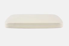 Denby Ode Butter Dish Lid Only Flat Lid 5 1/2" x 3 3/4" x 2 1/2" thumb 1