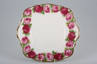 Sell Royal Albert Old English Rose - New Style Cake Plate Square.Eared 9 3/4"