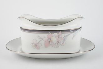 Sell Noritake Evening Mood Sauce Boat and Stand Fixed