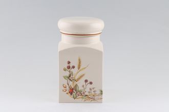Sell Marks & Spencer Harvest Storage Jar + Lid Size represents height. shiny finish - square 6"