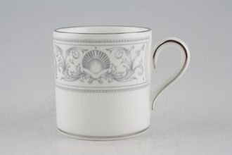 Wedgwood Dolphins White Coffee/Espresso Can Use smaller saucer 2 1/4" x 2 1/4"