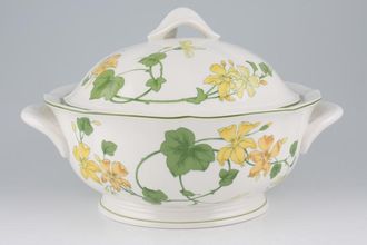 Villeroy & Boch Geranium - Malva - New Soup Tureen + Lid Oval.No cutout in lid.Can also be used as lidded veg tureen 3 1/2pt