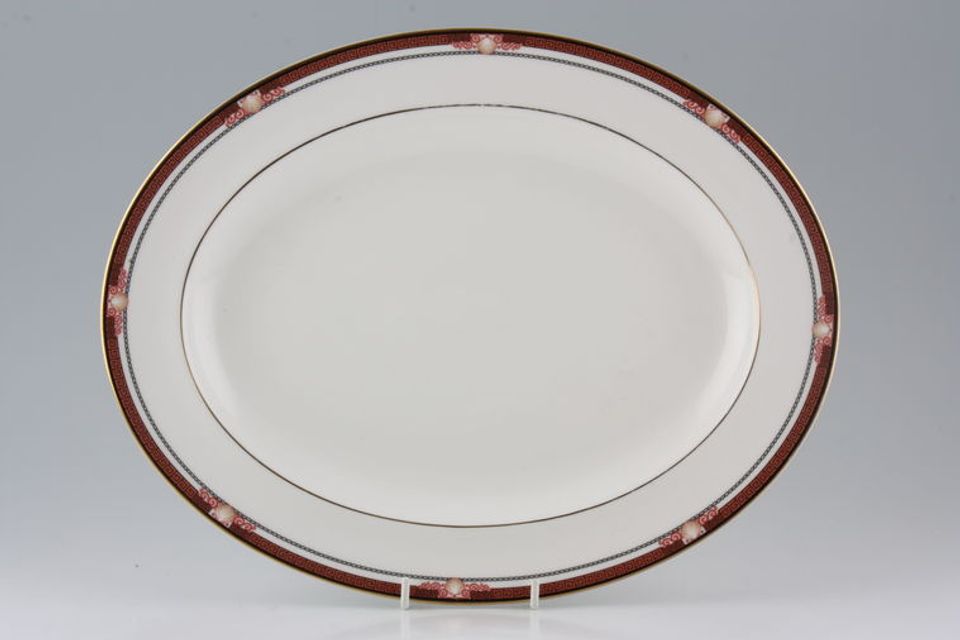 Paragon Delphi Oval Platter 13 1/2"