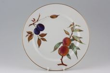 Royal Worcester Evesham - Gold Edge Dinner Plate Plum and Peach, Flat rim, Sizes may vary slightly 10" thumb 1