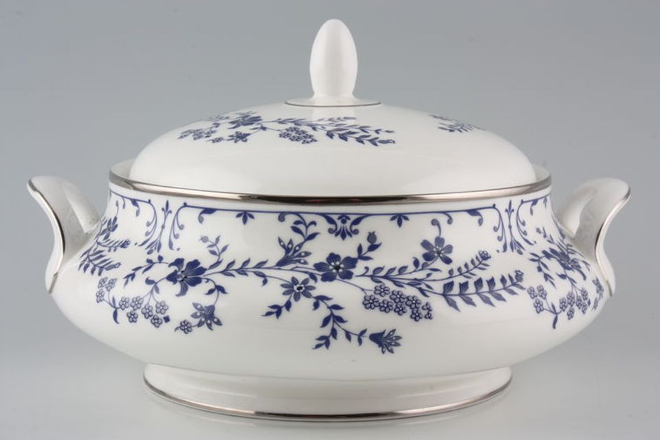 Royal Doulton Sapphire Blossom - H5066 Vegetable Tureen with Lid