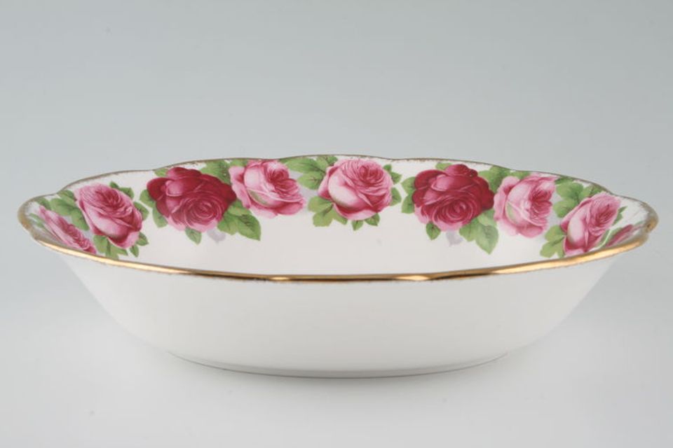 Royal Albert Old English Rose - New Style Vegetable Dish (Open) 9 1/4"