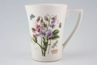 Sell Portmeirion Botanic Garden Mug Mandarin Shape - Lathyrus Odoratus - Sweet Pea - named 3 1/2" x 4 1/2"