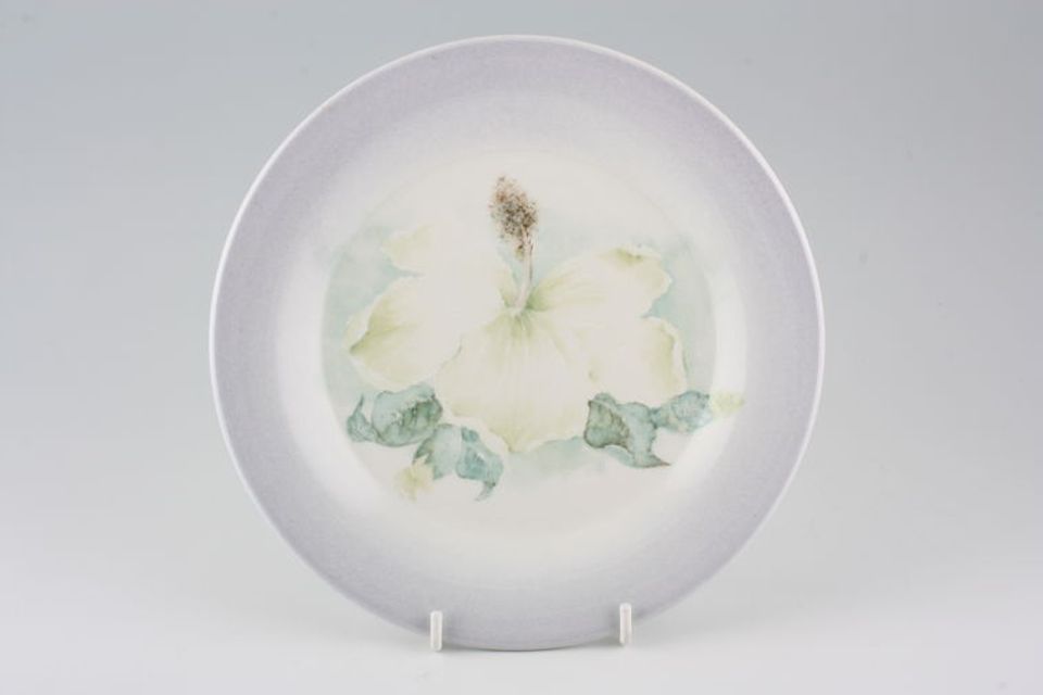 Portmeirion Seasons Collection - Flowers Salad/Dessert Plate Hibiscus 8 5/8"
