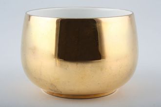 Royal Worcester Gold Lustre Sugar Bowl - Open (Tea) Deep 3 3/8"