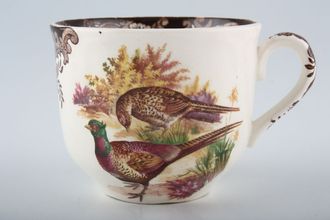 Palissy Game Series - Birds Teacup pheasant/mallard 3 1/2" x 2 1/4"