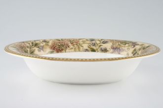 Wedgwood Floral Tapestry Vegetable Dish (Open) 9 7/8"