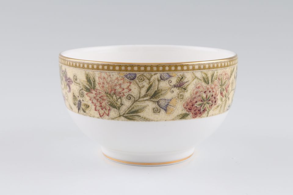 Wedgwood Floral Tapestry Sugar Bowl - Open (Tea) 4"
