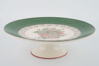 Wedgwood Sarah's Garden - Christmas Cake Stand Footed 11"