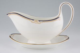 Wedgwood Cavendish Sauce Boat and Stand Fixed