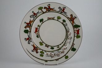 Sell Crown Staffordshire Hunting Scene Dinner Plate 10 3/4"