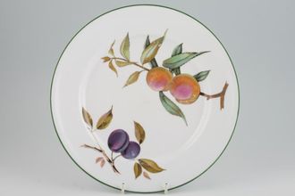 Sell Royal Worcester Evesham Vale Dinner Plate Raised Rim, Plum and Peach 10"