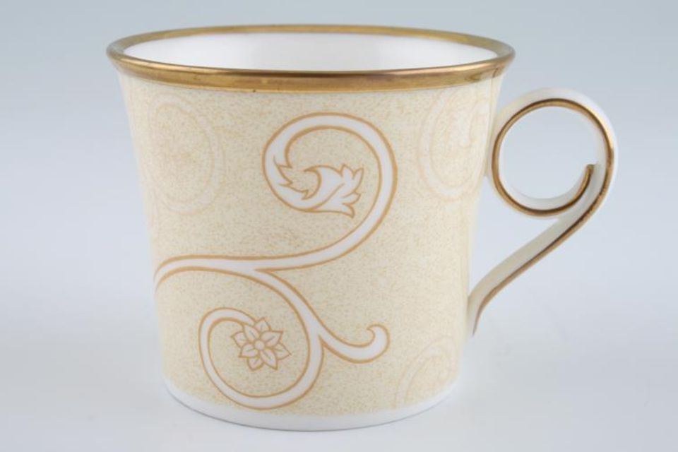 Wedgwood Time for Wedgwood Coffee Cup Cream 2 1/2" x 2 1/4"