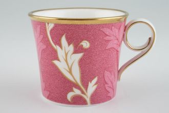Wedgwood Time for Wedgwood Coffee Cup Pink 2 1/2" x 2 1/4"