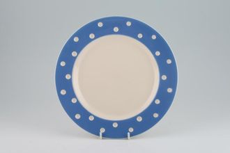 T G Green Domino Blue - New Backstamp Breakfast / Lunch Plate 8 3/4"