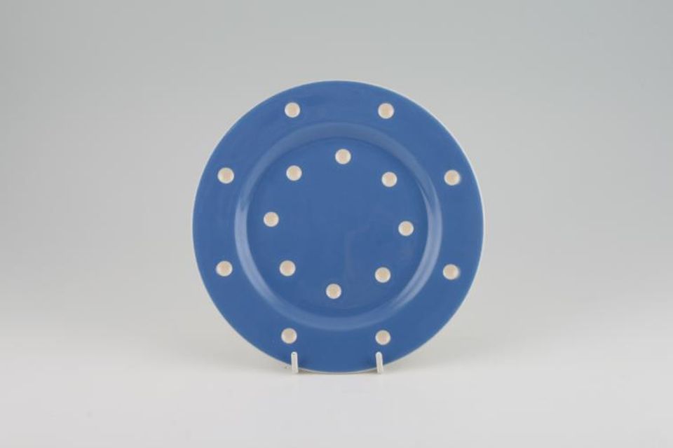 T G Green Domino Blue - New Backstamp Tea / Side Plate Blue 6 7/8"