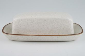 Sell Denby Potters Wheel - Tan Centre Butter Dish + Lid Long & Thin Shaped 7 5/8" x 4 1/4"