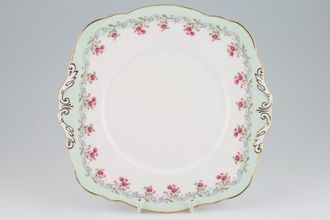 Sell Paragon Bordeaux-Green Cake Plate square 9 1/2"