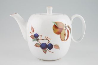 Royal Worcester Evesham - Gold Edge Teapot Severn - gold line in the centre of the handle 1 1/2pt