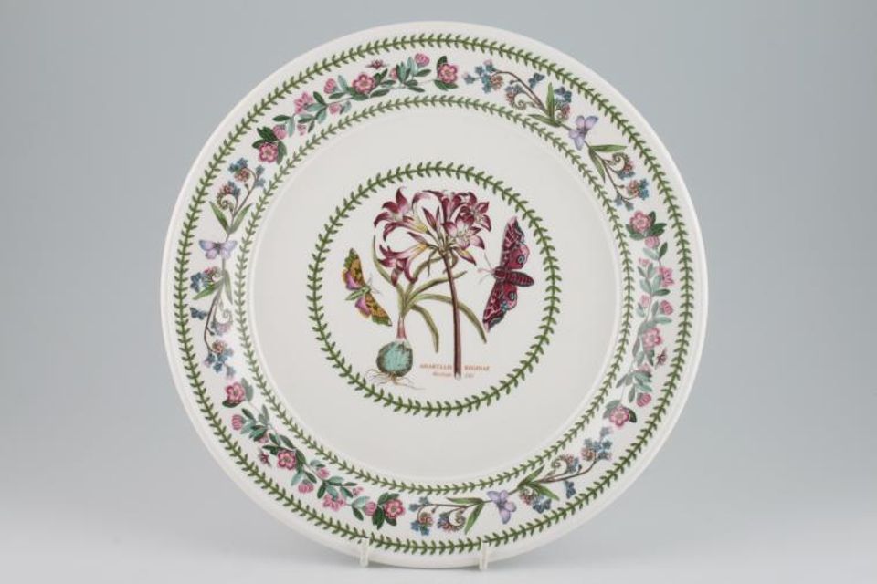 Portmeirion Variations - Botanic Garden Dinner Plate Amaryllis Reginae - Mexican Lily 10 1/2"