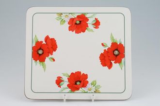 Royal Worcester Poppies Placemat Box of 6 8 3/4" x 7 3/4"