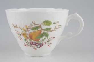 Sell Coalport Wenlock Fruit - Embossed - No Gold Teacup Pears on front - wavy rim 3 1/2" x 2 1/2"