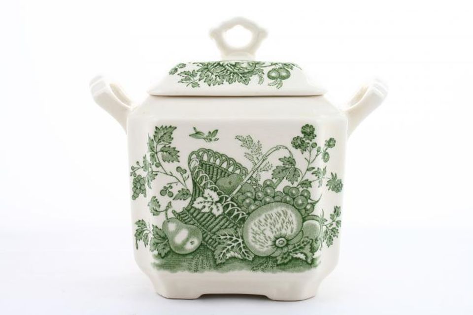 Masons Fruit Basket - Green Tea Caddy