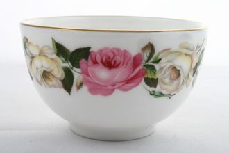 Royal Worcester Royal Garden - Elgar Sugar Bowl - Open (Coffee) Middle Gold Band Missing 3 3/4"