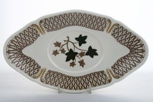 Wedgwood Avocado - Brown Sauce Boat Stand