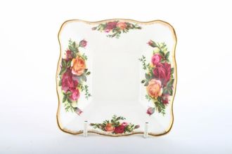 Royal Albert Old Country Roses - Made in England Dish (Giftware) Square 4 1/2" x 4 1/2"