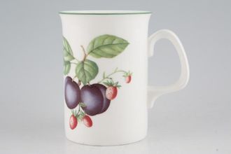 Marks & Spencer Ashberry Mug plums - green below rim 3" x 4"