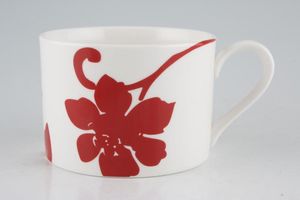 Marks & Spencer Red Damask Teacup